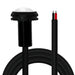 Black cable with white and red buttons, pre-runner style LED accessory for Jeep Gladiator JT - Amber.