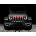 Jeep Gladiator JT with Oracle Pre-Runner Style LED Grille Kit - Red-led accessory