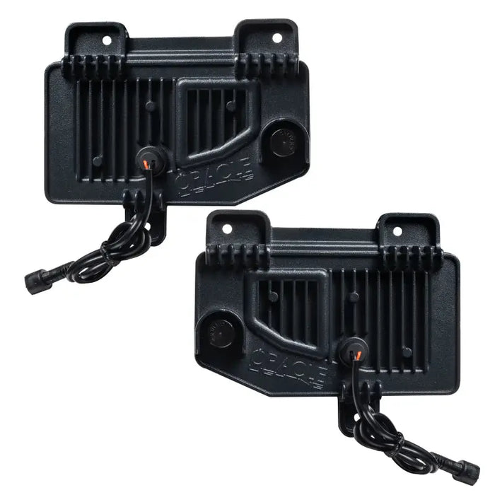 Black plastic door latches with wires for Jeep Gladiator JT reverse lights