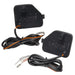 Black square power adaptors for Oracle Rear Bumper LED Reverse Lights for Jeep Wrangler JL 6000K.