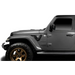 Oracle Sidetrack LED System for Jeep Wrangler JL/Gladiator JT, gray jeep with gold wheels and black bumper