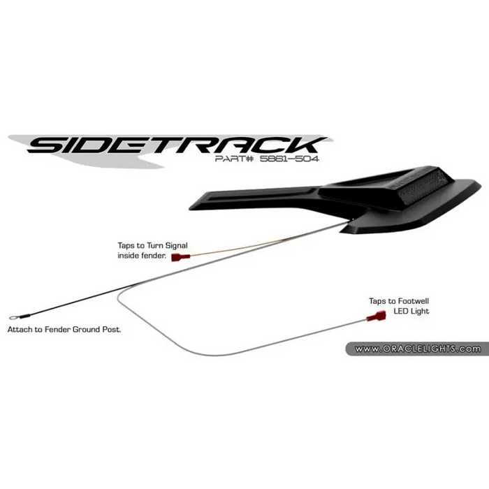 Side rack for new BMW E-TR by Oracle Sidetrack LED System for Jeep Wrangler JL/Gladiator JT