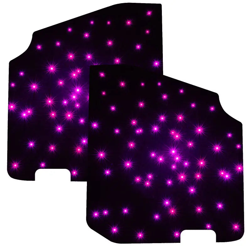 2 piece car mats with pink stars - Oracle StarLINER Fiber Optic Hardtop Headliner for Wrangler JL/Gladiator JT - ColorSHIFT