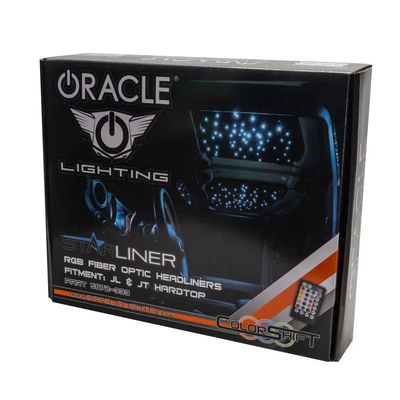 Oracle StarLINER Fiber Optic Hardtop Headliner for Wrangler JL/Gladiator JT - ColorSHIFT.