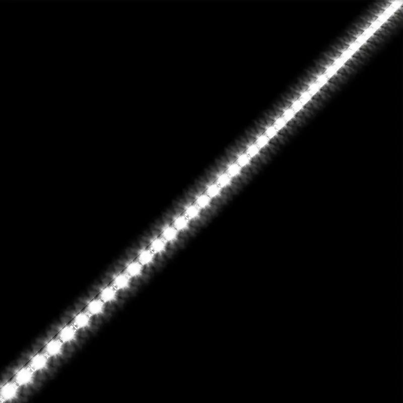 Truck Bed LED Lights - White Light on Black Background