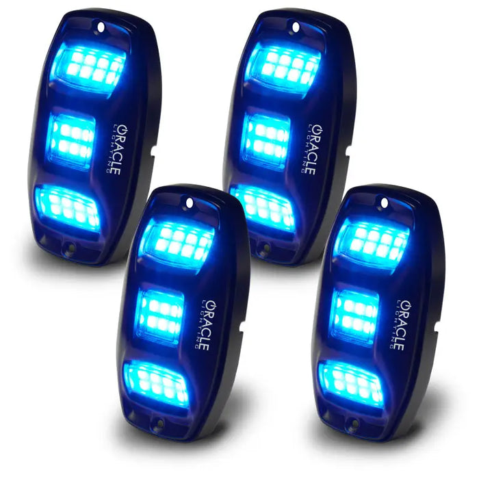 Oracle Underbody RGB+W Rock Light Kit - 3 pack of blue LEDs for motorcycle lights