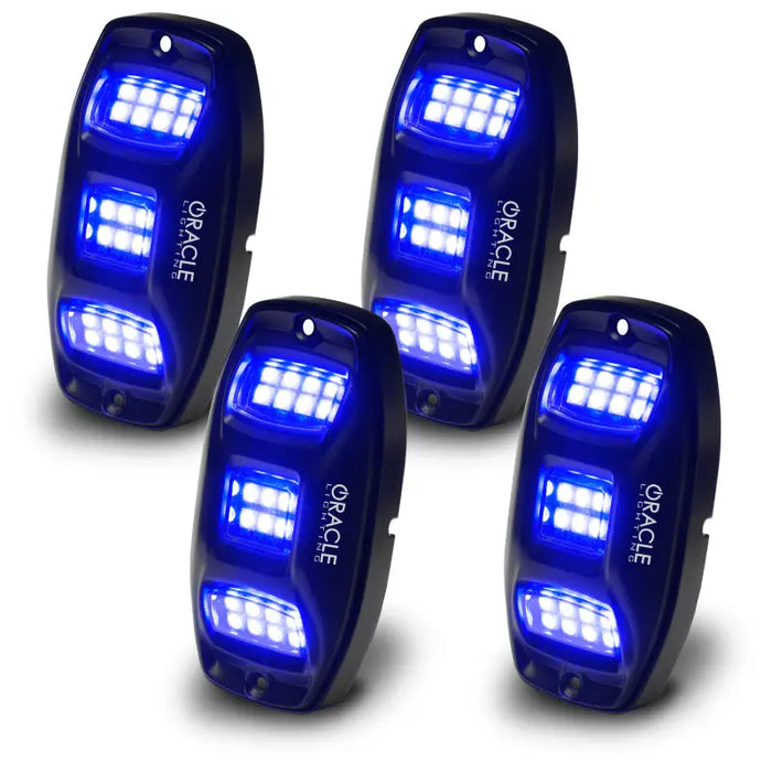 Oracle Underbody RGB+W Rock Light Kit - 3 Pack Blue LEDs for Ford