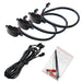 Black plastic cable and wire for car with Oracle Universal Pre-Runner Style LED Grill Light Kit (New Style)