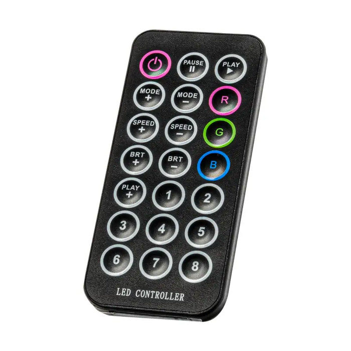 Oracle V2.0 LED Controller remote control button - Jeep Wrangler upgrade