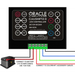 Oracle V2.0 LED Controller wiring diagram for car radio in Jeep Wrangler