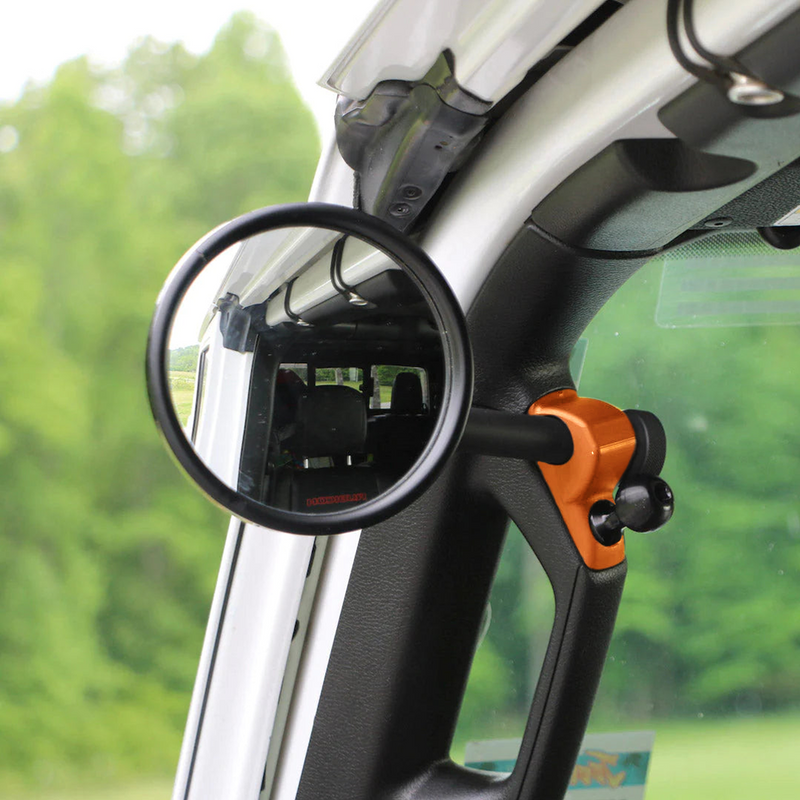 A-Pillar Side Mirror Set For 2024+ Jeep Wrangler JL & Gladiator - CMM Offroad
