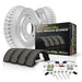 Power stop stock replacement drum brake kit for toyota 4runner