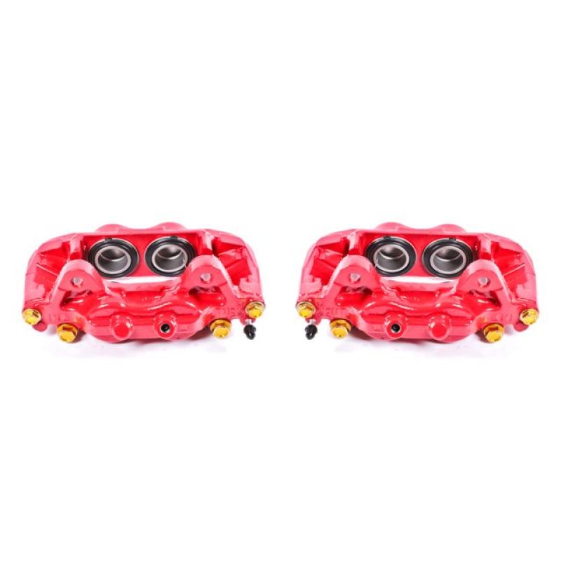 Power Stop 01-07 Toyota Sequoia Front Red Calipers w/o Brackets - Pair
