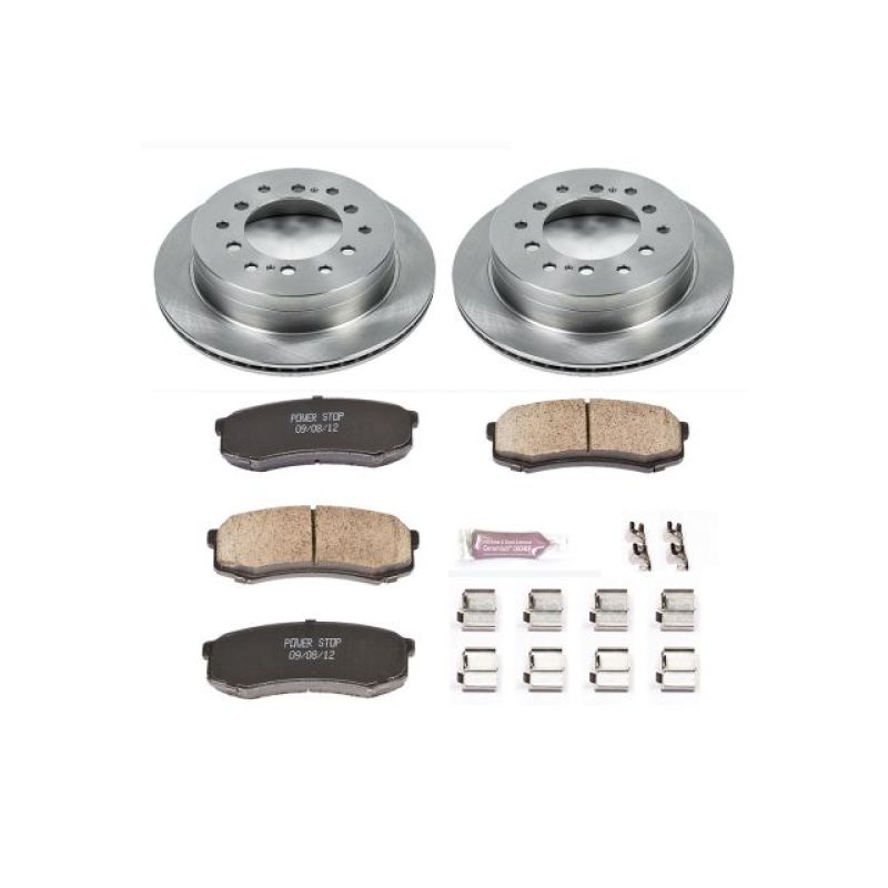 Power stop z17 stock replacement brake kit for bmw e30