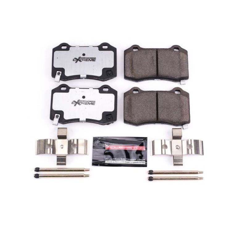 Power stop z26 street warrior ceramic brake pads for bmw e-type