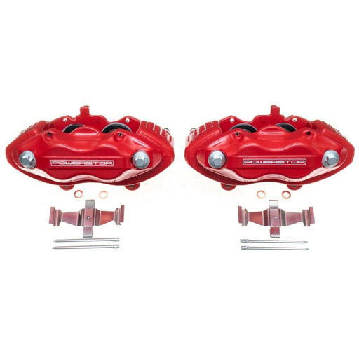 Power stop red calipers for chrysler 300 - pair