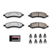 Power stop z36 truck brake pads for porsche with severe-duty stopping power