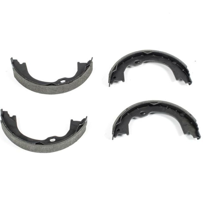 Power stop autospecialty parking brake shoes for rear of dodge nitro