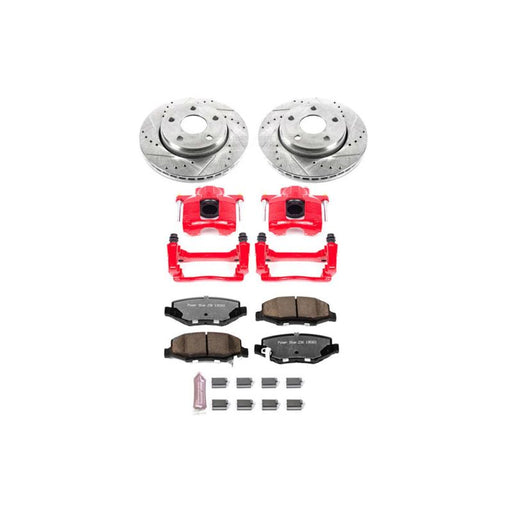 Power stop z36 truck & tow brake kit for toyota - front & rear upgrade