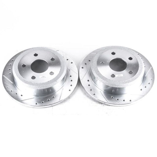 Power stop bmw e30 brake discs - pair with slotted rotors for jeep wrangler