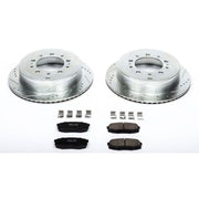 Power stop z23 evolution sport rear brake kit for ford mustang
