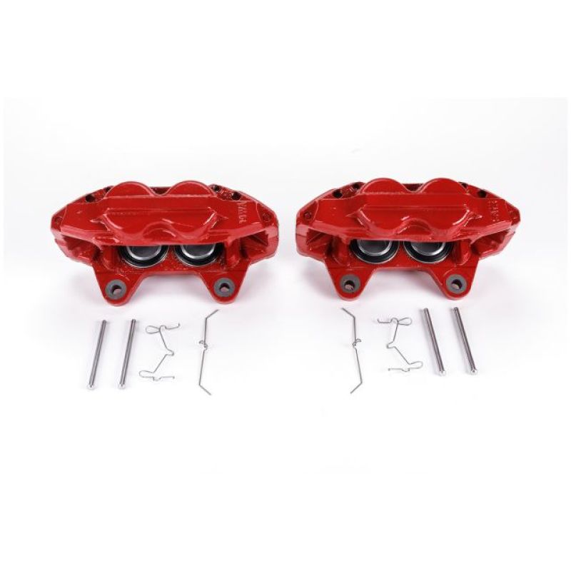 Power stop red brake pads for duc duc - power stop calipers