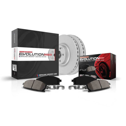 Power stop z23 evolution sport brake kit for lexus gx460 - front view