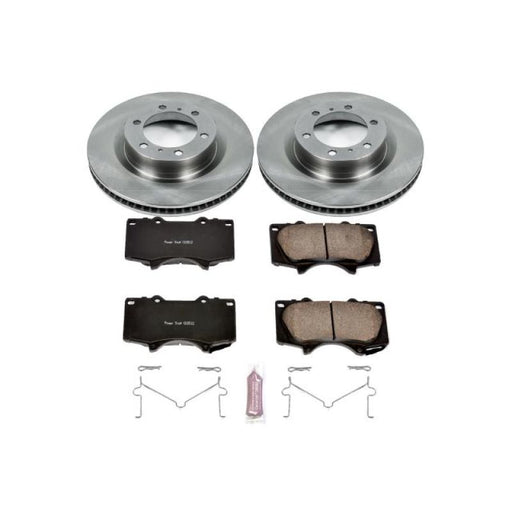 Power stop z17 stock replacement brake kit for ford mustang