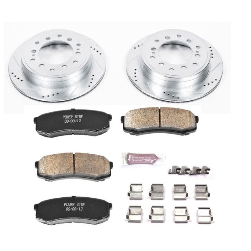 Power stop z23 evolution sport brake kit for toyota, front brake - product image