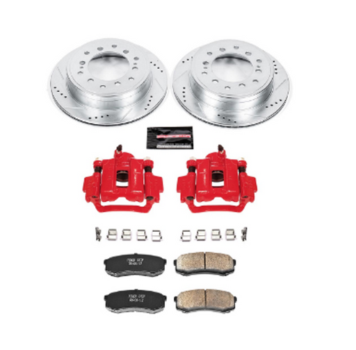 Power stop gx460 rear z23 evolution sport brake kit with calipers