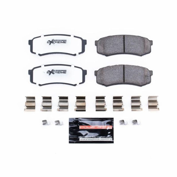 Power stop z36 truck & tow brake pads for porsche - severe-duty stopping power