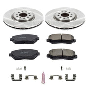 Power stop z17 stock replacement front brake kit for toyota