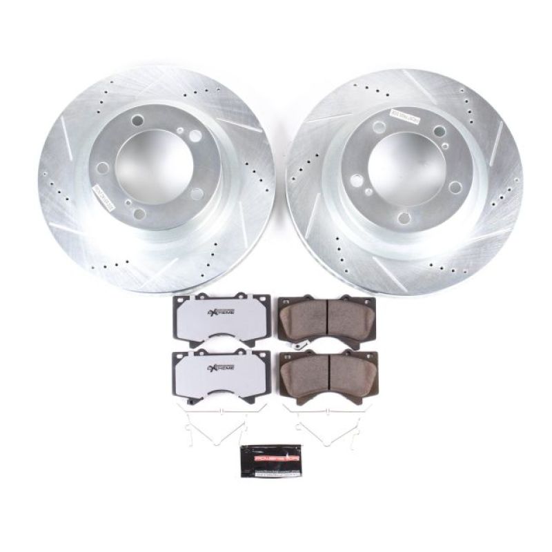 Power stop z36 truck & tow front brake kit for ford mustang