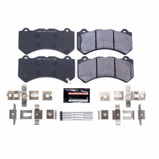 Power stop front track day brake pads for porsche - product image