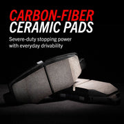 Power stop z23 evolution sport front brake pads for cadillac ats