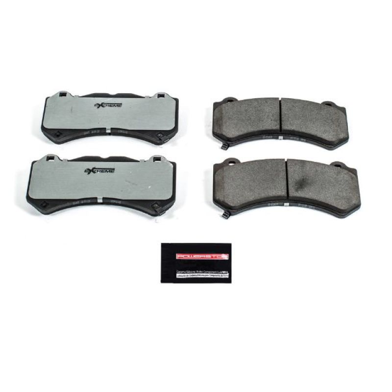 Power stop z26 street warrior front brake pads for porsche gt4