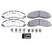 Power stop z36 truck front brake pads for severe-duty stopping power on a ford f-450 super duty