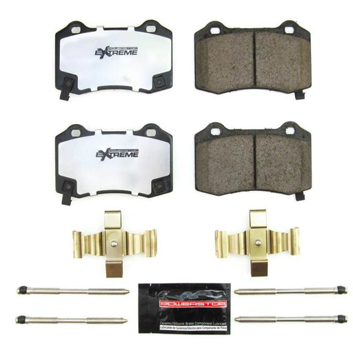 Power stop z26 street warrior ceramic brake pads for bmw e-type - rear