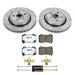 Power stop z26 street front disc brake kit for ford mustang