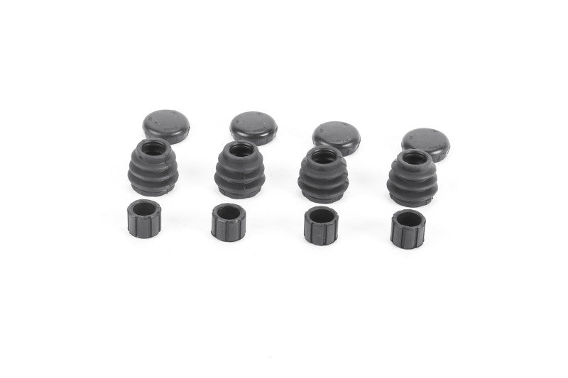 Four black plastic screws for power stop 2011 gmc sierra 3500 hd pin boot/bushing kit