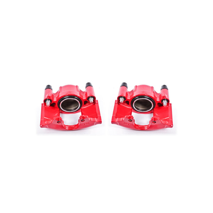 Power Stop 90-93 Cadillac Commercial Chassis Front Red Calipers w/o Brackets - Pair