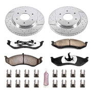 Power stop z36 truck & tow brake kit for toyota - front brake upgrade