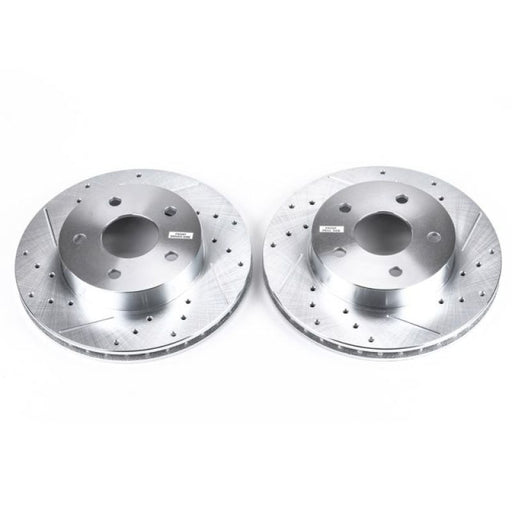 Power stop bmw e30 brake discs - pair, slotted rotors