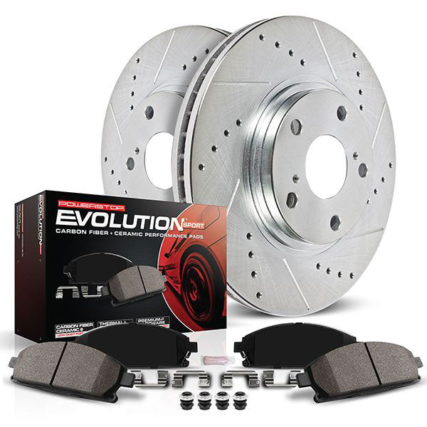 Power Stop 10-15 Lexus RX350 Front & Rear Z23 Evolution Sport Brake Kit