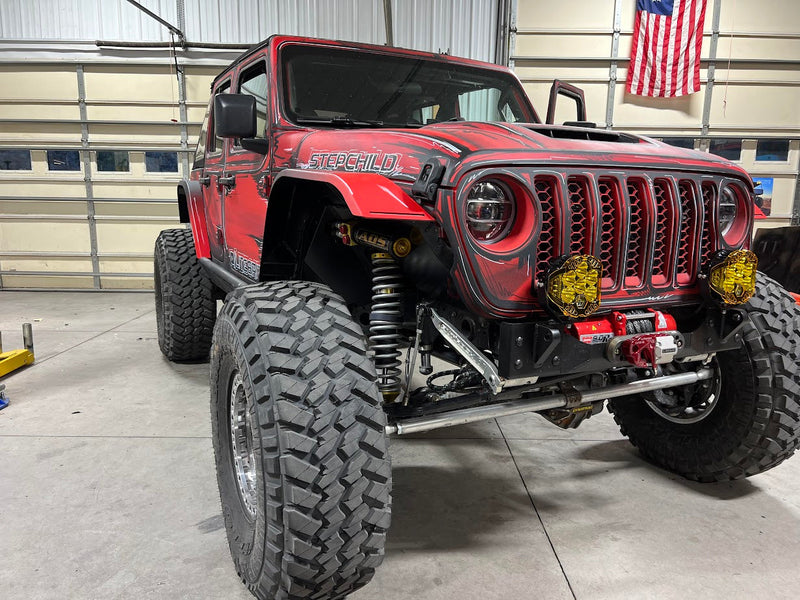 JL/JT Front Aluminum High Line Fender Flares