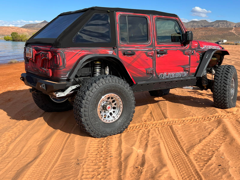 JL/JT Front Aluminum High Line Fender Flares
