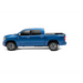 RetraxONE XR bed cover for 16-18 Tacoma with trax rail, showing blue truck on white background.