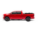 Red truck with black wheels on white background, RetraxPRO XR with Trax Rail Slot accessories.