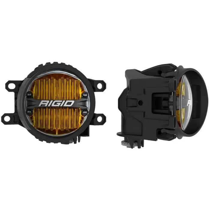 Rigid 360-Series SAE J583 Fog Light Kit with Yellow Lens for Toyota Car