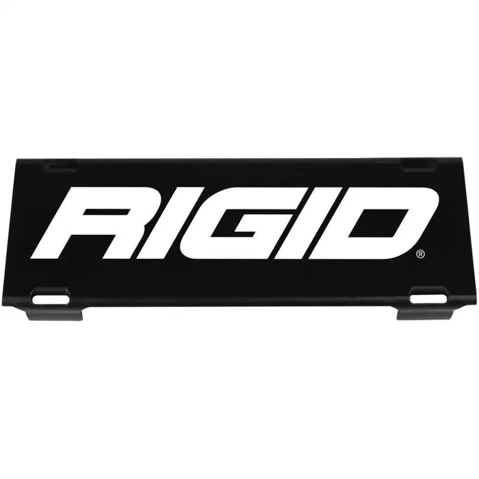 Black license plate with ’PGD’ on it displayed in Rigid Industries 10in E-Series Light Cover.